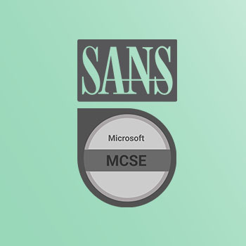 MCSE & SANS Pack: 504-500-508 - آموزشگاه مهندسی کندو