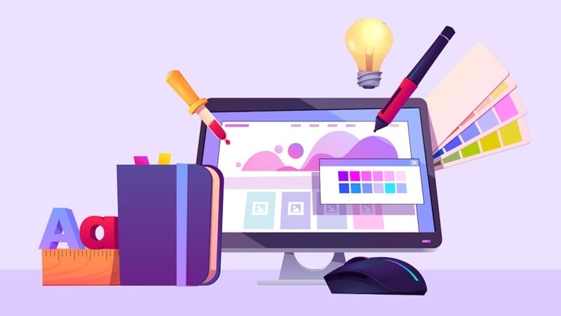 در طراحی سایت باید به ظاهر گرافیکی آن هم توجه کنید