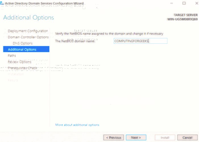 نحوه نصب و راه اندازی اولیه اکتیو دایرکتوری مایکروسافت 26 نحوه نصب و راه اندازی اولیه اکتیو دایرکتوری مایکروسافت 25