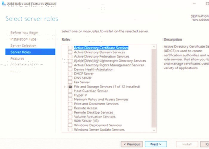 نحوه نصب و راه اندازی اولیه اکتیو دایرکتوری مایکروسافت 8 نحوه نصب و راه اندازی اولیه اکتیو دایرکتوری مایکروسافت 7