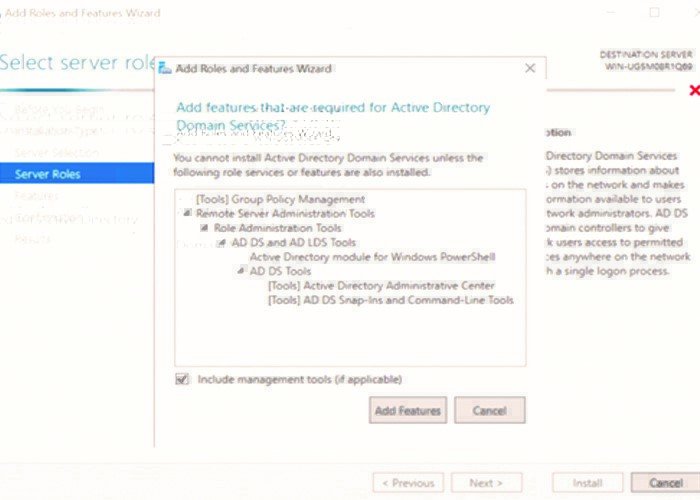 نحوه نصب و راه اندازی اولیه اکتیو دایرکتوری مایکروسافت 10 نحوه نصب و راه اندازی اولیه اکتیو دایرکتوری مایکروسافت 9