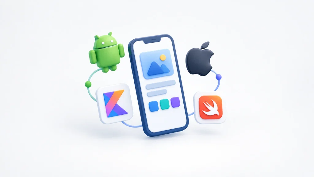 طراحی اپلیکیشن برای اندروید و IOS